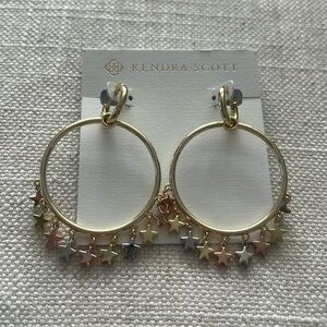Kendra Scott - Star Hoops in Gold/Mixed Metals